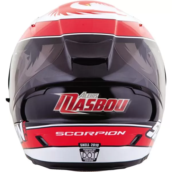 Scorpion EXO EXO-R2000 Alexis Masbou Signature Series Full Face Helmet 2 Scorpion EXO EXO-R2000 Alexis Masbou Signature Series Full Face Helmet - Image 2