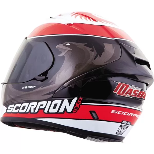 Scorpion EXO EXO-R2000 Alexis Masbou Signature Series Full Face Helmet 5 Scorpion EXO EXO-R2000 Alexis Masbou Signature Series Full Face Helmet - Image 5