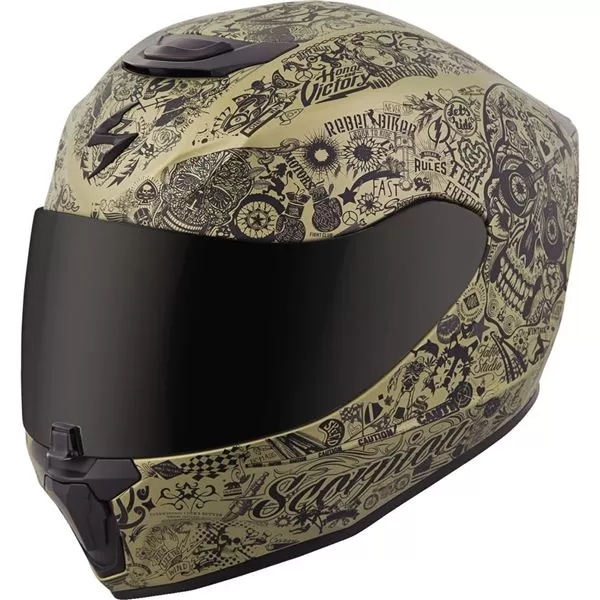 Scorpion EXO EXO-R420 Shake Full Face Helmet 2 Scorpion EXO EXO-R420 Shake Full Face Helmet - Image 2