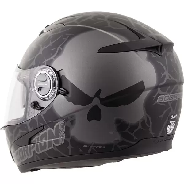 Scorpion EXO EXO-500 Numbskull Full Face Helmet 2 Scorpion EXO EXO-500 Numbskull Full Face Helmet - Image 2