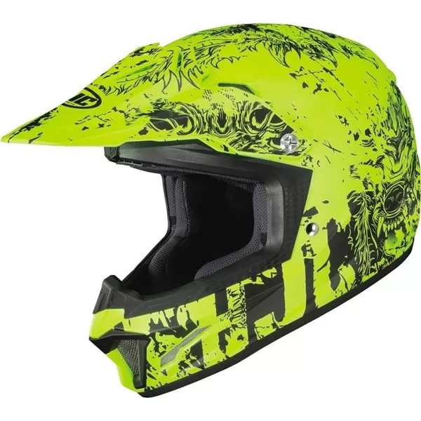 HJC CL-XY 2 Creeper Hi-Viz Youth Helmet 1 HJC CL-XY 2 Creeper Hi-Viz Youth Helmet