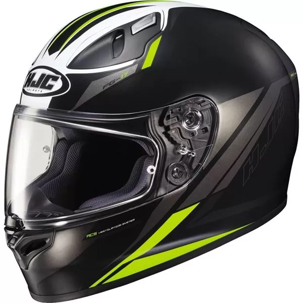 HJC FG-17 Valve Hi-Viz Full Face Helmet 1 HJC FG-17 Valve Hi-Viz Full Face Helmet