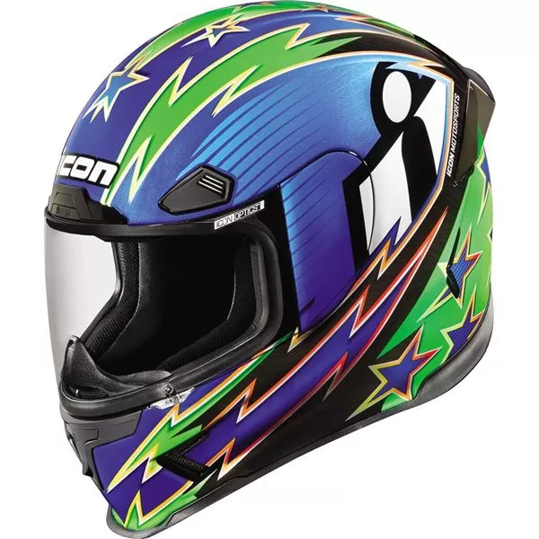 Icon Airframe Pro Warbird Full Face Helmet 2 Icon Airframe Pro Warbird Full Face Helmet - Image 2