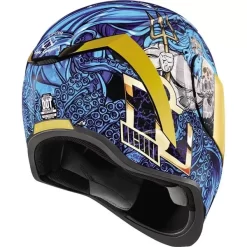 Icon Airform Ships Company Full Face Helmet 10 Icon Airform Ships Company Full Face Helmet -Motorcycle parts 038 0101 13677 B