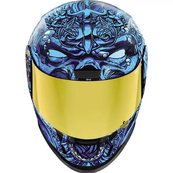 Icon Airform Ships Company Full Face Helmet 6 Icon Airform Ships Company Full Face Helmet - Image 6