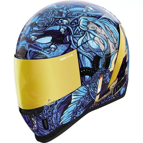 Icon Airform Ships Company Full Face Helmet 2 Icon Airform Ships Company Full Face Helmet - Image 2