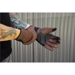 Biltwell Borrego Leather Gloves -Motorcycle parts 072 1506 0201 301 D