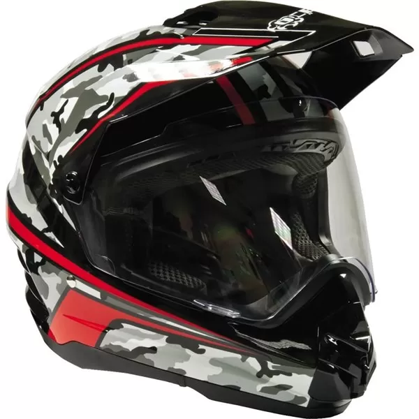 Ocelot Adventure 1 Camo Dual Sport Helmet 4 Ocelot Adventure 1 Camo Dual Sport Helmet - Image 4
