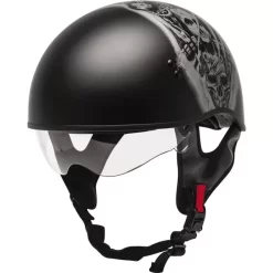 GMAX HH-65 Tormentor Naked Half Helmet -Motorcycle parts 131 72 54452X C