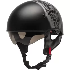 GMAX HH-65 Tormentor Naked Half Helmet -Motorcycle parts 131 72 54452X D