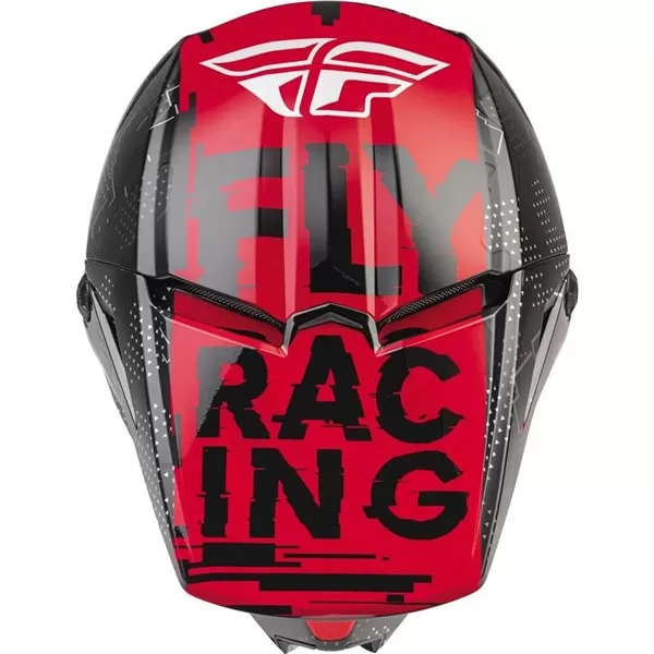 Fly Racing Kinetic Scan Youth Helmet 5 Fly Racing Kinetic Scan Youth Helmet - Image 5