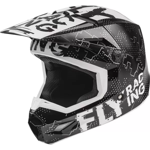 Fly Racing Kinetic Scan Youth Helmet 6 Fly Racing Kinetic Scan Youth Helmet - Image 6
