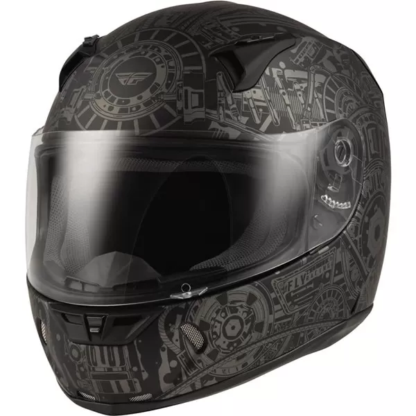 Fly Racing Revolt FS Matrix Full Face Helmet 2 Fly Racing Revolt FS Matrix Full Face Helmet - Image 2