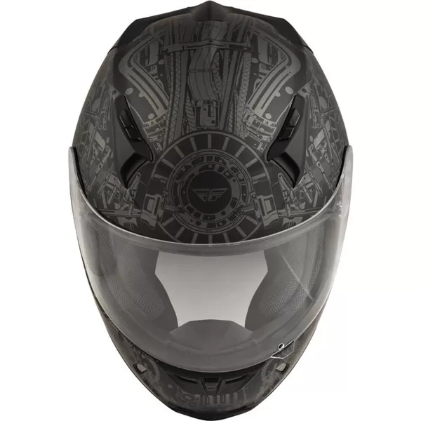 Fly Racing Revolt FS Matrix Full Face Helmet 5 Fly Racing Revolt FS Matrix Full Face Helmet - Image 5