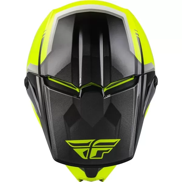 Fly Racing Kinetic Vision Youth Helmet 5 Fly Racing Kinetic Vision Youth Helmet - Image 5