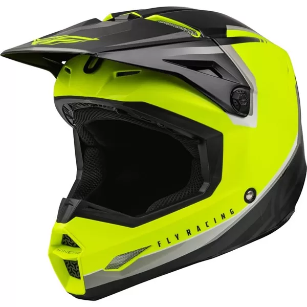 Fly Racing Kinetic Vision Youth Helmet 2 Fly Racing Kinetic Vision Youth Helmet - Image 2