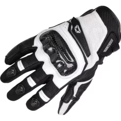 Cortech Speedway Collection Sonic-Flo Vented Leather / Textile Gloves -Motorcycle parts 163 8327 0109 04