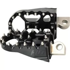 Flo Motorsports V2 Moto Style Footpegs -Motorcycle parts 248 FPEG 800 2BLK