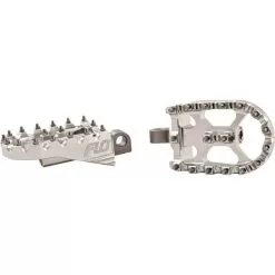 Flo Motorsports V2 Moto Style Footpegs -Motorcycle parts 248 FPEG 800SL