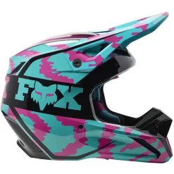 Fox Racing V1 Nuklr Youth Helmet -Motorcycle parts 260 29735 176 YS C