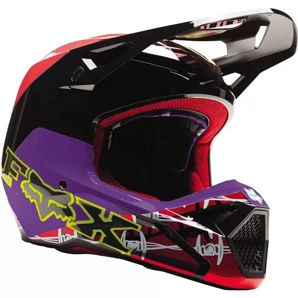 Fox Racing V1 Barbed Wire Special Edition Helmet 9 Fox Racing V1 Barbed Wire Special Edition Helmet - Image 9