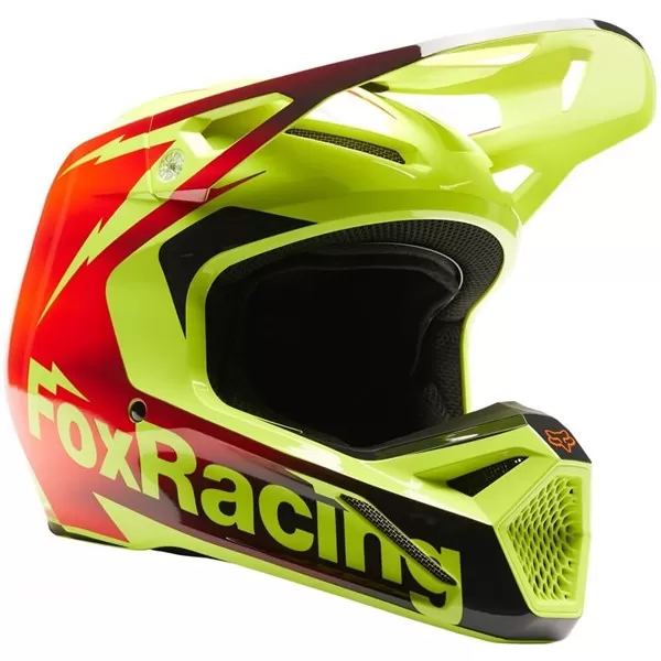 Fox Racing V1 Statk Youth Helmet 1 Fox Racing V1 Statk Youth Helmet