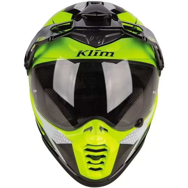 Klim Krios Pro Charger Hi-Viz Dual Sport Helmet 6 Klim Krios Pro Charger Hi-Viz Dual Sport Helmet - Image 6