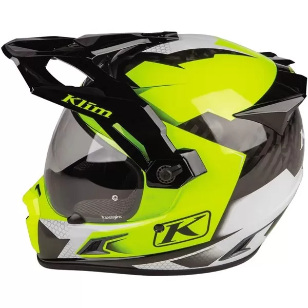 Klim Krios Pro Charger Hi-Viz Dual Sport Helmet 7 Klim Krios Pro Charger Hi-Viz Dual Sport Helmet - Image 7