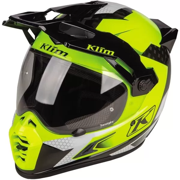 Klim Krios Pro Charger Hi-Viz Dual Sport Helmet 1 Klim Krios Pro Charger Hi-Viz Dual Sport Helmet