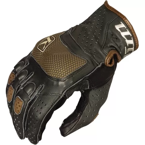 Klim Badlands Aero Pro Vented Leather Gloves 4 Klim Badlands Aero Pro Vented Leather Gloves - Image 4