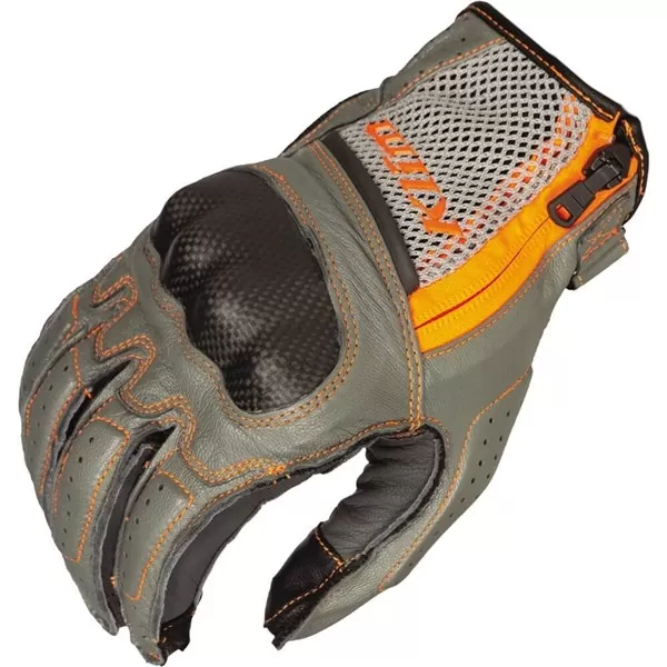 Klim Induction Vented Leather Gloves 6 Klim Induction Vented Leather Gloves - Image 6