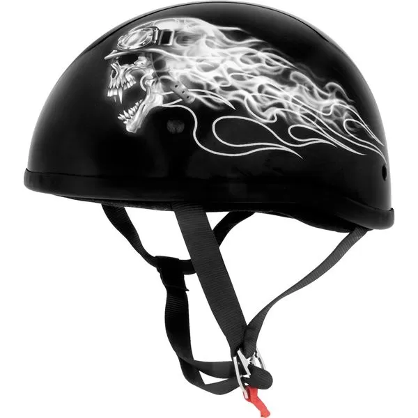 Skid Lid Original Biker Skull Half Helmet 1 Skid Lid Original Biker Skull Half Helmet