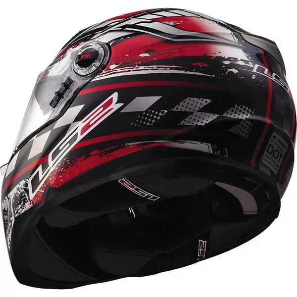 LS2 CR1 FF396 Impact Full Face Helmet 3 LS2 CR1 FF396 Impact Full Face Helmet - Image 3