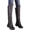 Z1R Women's Leather Half Chaps
