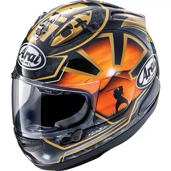 Arai Corsair-X Samurai-2 Full Face Helmet 2 Arai Corsair-X Samurai-2 Full Face Helmet - Image 2