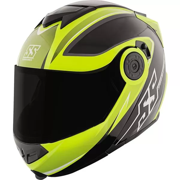 Speed And Strength SS1710 Split Decision Hi-Viz Modular Helmet 1 Speed And Strength SS1710 Split Decision Hi-Viz Modular Helmet