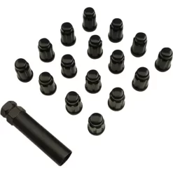 Moose Utility 12 Mm X 1.25 Splined Lug Nuts - Set Of 16