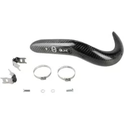 Moose Pipe Guard By E Line For 4-Stroke Exhaust - Stock