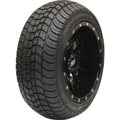 Ocelot 12x7, 4 / 4, 3+4 D124 Golf Cart Wheel, TG 225 / 35-12 GF04 Tire Kit