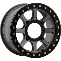 KMC Wheels XS234 Addict II Beadlock Wheel -Motorcycle parts 578 XS23441040400 A