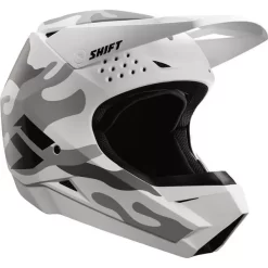 Shift Racing White Label White Camo Helmet 10 Shift Racing White Label White Camo Helmet -Motorcycle parts 613 19335 463 XS C