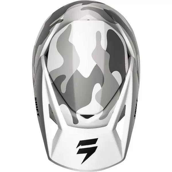Shift Racing White Label White Camo Helmet 6 Shift Racing White Label White Camo Helmet - Image 6