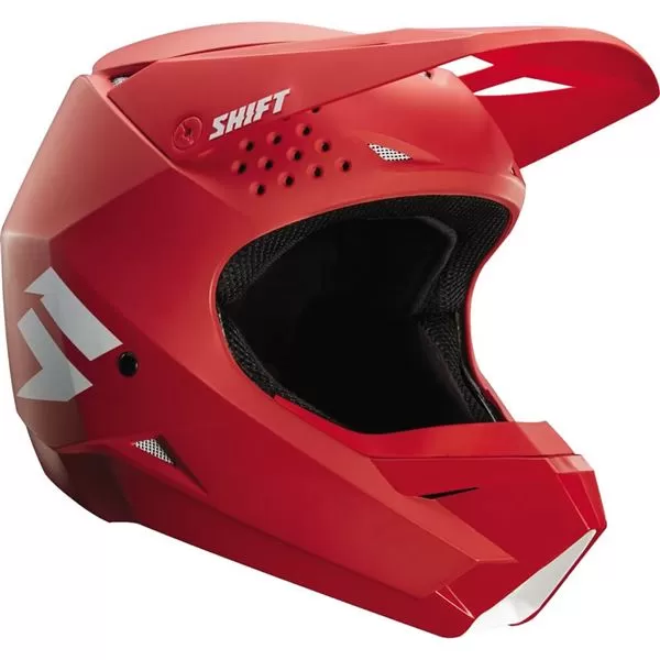 Shift Racing White Label Youth Helmet 10 Shift Racing White Label Youth Helmet - Image 10
