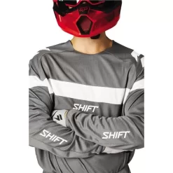Shift Racing White Label Void Jersey 11 Shift Racing White Label Void Jersey -Motorcycle parts 613 26490 187 S B