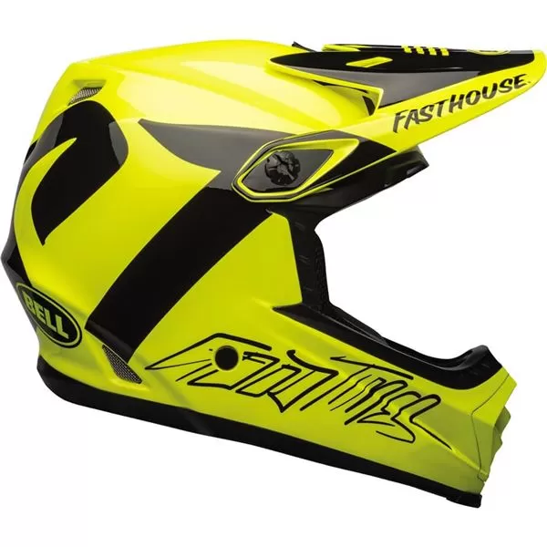 Bell Helmets Moto-9 MIPS Fasthouse Newhall Hi-Viz Youth Helmet 5 Bell Helmets Moto-9 MIPS Fasthouse Newhall Hi-Viz Youth Helmet - Image 5