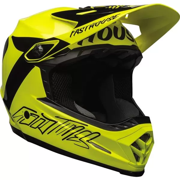 Bell Helmets Moto-9 MIPS Fasthouse Newhall Hi-Viz Youth Helmet 6 Bell Helmets Moto-9 MIPS Fasthouse Newhall Hi-Viz Youth Helmet - Image 6