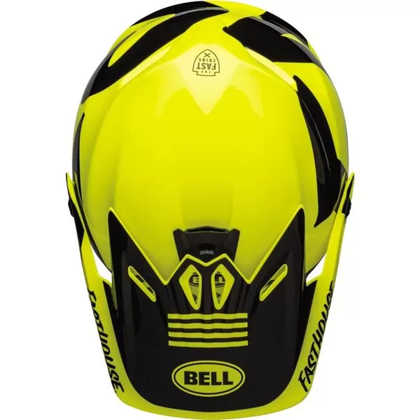 Bell Helmets Moto-9 MIPS Fasthouse Newhall Hi-Viz Youth Helmet 7 Bell Helmets Moto-9 MIPS Fasthouse Newhall Hi-Viz Youth Helmet - Image 7