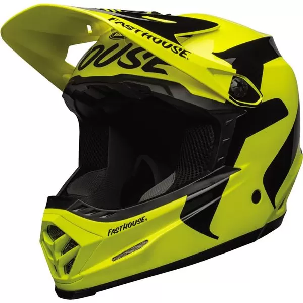 Bell Helmets Moto-9 MIPS Fasthouse Newhall Hi-Viz Youth Helmet 2 Bell Helmets Moto-9 MIPS Fasthouse Newhall Hi-Viz Youth Helmet - Image 2