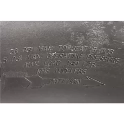 Ocelot 25x10-12 Aero Speed 8 Paddle Rear Tires - Set Of 2 -Motorcycle parts 748 L900 0016 2 B