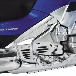 Show Chrome Frame Covers With Rubber Inserts 6 Show Chrome Frame Covers With Rubber Inserts -Motorcycle parts BB52 724 A